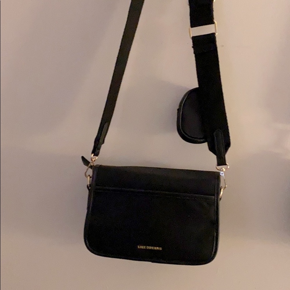 Black crossbody bag